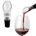 Mini carafe a vin 1 pice, bouchon de bouteille de vin, accessoires de bar, ensemble de distributeur ...