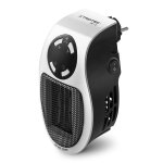 Mini - chauffage blanc pour prise murale tfc 1 e trotec