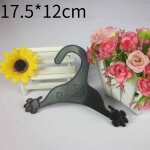 Mini cintre antidrapant en plastique pour vtements d'animaux de compagnie, mignon, durable, fonctionnel, ...