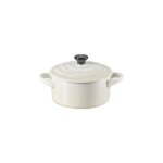 Mini cocotte céramique meringue Ø10 cm Mini cocotte céramique meringue Ø10 cm