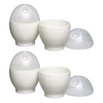 Mini coquetiers a ¿ufs cuits a la vapeur pour four a micro - ondes, coquetiers pratiques et nutritifs ...