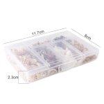 Mini coquillages de conques naturels, environ 100 pices / bote, dcoration murale a vis, pour aquarium, ...