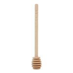 Mini cuillre a miel en bois a long manche, outils de mlange pour pot a miel, outils de cuisine, bton ...