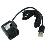 Mini distributeur d'eau, micro pompe a eau, usb, submersible, pour aquarium, fontaine de poissons, petit ...