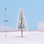 Mini figurine d'arbre nickel  de jardin, artisanat en rsine, micro paysage, bonsa, terrarium de jardin, ...
