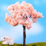Mini figurine d'arbre nickel  de jardin, artisanat en rsine, micro paysage, bonsa, terrarium de jardin, ...