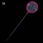 Mini filet de p�che pour aquarium, outil de capture de poissons, poign�e, nettoyeur d'aquarium, accessoires ...