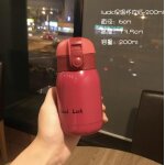 Mini flacons isothermes portables en acier inoxydable pour enfants, tasse thermos cr�ative, caf�, th�, ...