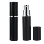 Mini flacon vaporisateur de recharge pour parfum, pack de 2 le noir