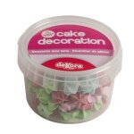 Mini fleurs en sucre 80g.