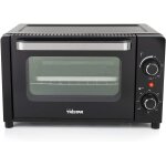 Mini four de 10l avec minuterie 800w noir