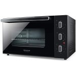 Mini four a convection de 45l avec minuterie 1500w noir