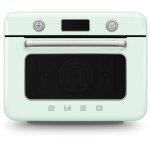 Mini four pose libre ann�es 50 smeg cof01pgeu vert d'eau