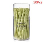 Mini fourchettes transparentes jetables, 50 pièces, bâtonnets de barbecue, ensemble de brochettes, repas ... Mini fourchettes transparentes jetables, 50 pièces, bâtonnets de barbecue, ensemble de brochettes, repas ...