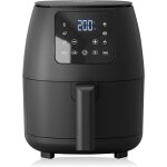 Mini friteuse a air num�rique - sans huile - 6 programmes de cuisson - rev�tement antiadh�sif - thermostat ...