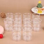 Mini gobelets jetables en plastique, 10 pièces, mousse de pudding, crème glacée, bol d'apéritifs pour ... Mini gobelets jetables en plastique, 10 pièces, mousse de pudding, crème glacée, bol d'apéritifs pour ...