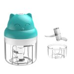 Mini hachoir a ail electrique, mini robot culinaire, mini mixeur, hachoir a aliments, hachoir a légumes ... Mini hachoir a ail electrique, mini robot culinaire, mini mixeur, hachoir a aliments, hachoir a légumes ...