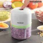 Mini hachoir rechargeable et portable echoppie innovagoods Mini hachoir rechargeable et portable echoppie innovagoods