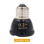 Mini lampe chauffante infrarouge pour animaux de compagnie, emetteur en cramique, ampoule chauffante ...