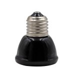 Mini lampe chauffante noire pour animaux de compagnie, emetteur en céramique, ampoule infrarouge pour ... Mini lampe chauffante noire pour animaux de compagnie, emetteur en céramique, ampoule infrarouge pour ...