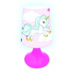 Mini lampe de chevet veilleuse sans fil licorne