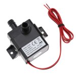 Mini pompe a eau sans balais 12v 4. 2w, usb, 3m, t�te de pompe, 240l / h, fontaine submersible, aquarium, ...