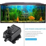 Mini pompe a eau sans balais dc 12v, ascenseur de 300cm, fontaine submersible a faible bruit, circulation ...