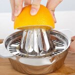 Mini presse - fruits manuel portable, orange, citron, acier inoxydable, accessoires de cuisine, outil, ... Mini presse - fruits manuel portable, orange, citron, acier inoxydable, accessoires de cuisine, outil, ...