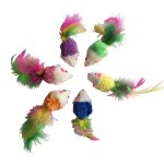 Mini souris interactive pour chats et chatons, jouets animaux en peluche amusants, nouvelle collection, ...