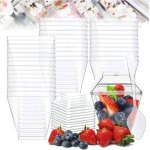 Mini tasses a dessert - 50 pièces 2 oz 60 ml verrines plastiques gobelets a dessert réutilisables avec ... Mini tasses a dessert - 50 pièces 2 oz 60 ml verrines plastiques gobelets a dessert réutilisables avec ...