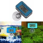 Mini thermomtre numrique lcd avec ventouse, pour voiture, rfrigrateur, conglateur, aquarium, dtecteur ...