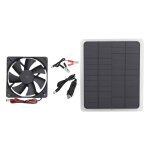 Mini ventilateur solaire pour serre, poulailler, economie d'�nergie