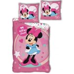 Minnie mouse - parure de lit enfant disney fashion - housse de couette rose