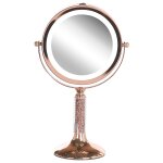 Miroir de table rose doré baixas Miroir de table rose doré baixas