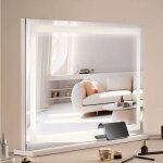 Miroir de maquillage hollywood lumineux - vevor - 797x547 mm - 3 modes eclairage de couleur - avec lumière ... Miroir de maquillage hollywood lumineux - vevor - 797x547 mm - 3 modes eclairage de couleur - avec lumière ...