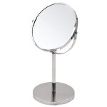 Miroir de maquillage pocahontas m 16, 5 cm chrome ridder