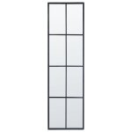 Miroir camon mtal noir