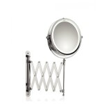 Miroir rond grossissant mural lumineux led x5 Miroir rond grossissant mural lumineux led x5