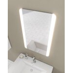 Miroir salle de bain led auto - �clairant border lines 70x45