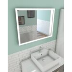 Miroir salle de bain led auto - �clairant frame 60x80cm