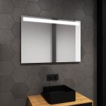 Miroir salle de bain led auto - �clairant high line 80x60cm