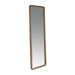 Miroir sur pied rectangulaire 60x190x7 cm mod�le 3036 avec cadre en bois plaqu� noyer naturel 0, 5 mm, ...