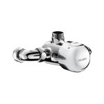 Mitigeur de douche temporis� apparent delabie tempomix 790874 - chrome, raccords 3 / 4  150 mm, 12 l ...