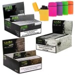 Mix3deal box jass slim + jass black + jass brown + 5 briquets temp�te