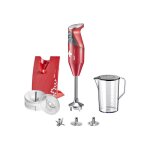 Mixeur bamix m200 swissline rouge / croix suisse