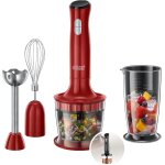 Mixeur plongeant [ 3en1: mixe, hache, fouet] blender (smoothie, sauce, aliments bb, glace pile, gteau ...
