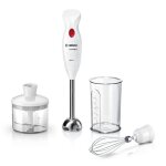 Mixeur plongeant bosch clevermixx msm24510 blanc 400 w