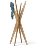 Mobili fiver - porte manteau sur pied design - bois rustique - made in italy