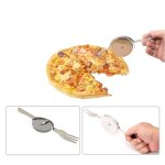 Molette et fourchette coupe - pizza 2 en 1, pelle a gâteau, trancheur, spatule, four de cuisine, grattoir ... Molette et fourchette coupe - pizza 2 en 1, pelle a gâteau, trancheur, spatule, four de cuisine, grattoir ...