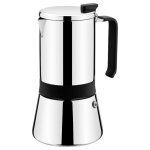 Monix aroma cafeti�re � moka 0, 47 l noir et acier inoxydable